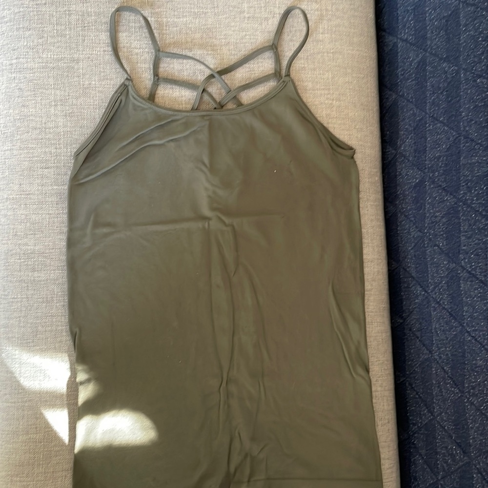 Southmoon Under: Army green tank top